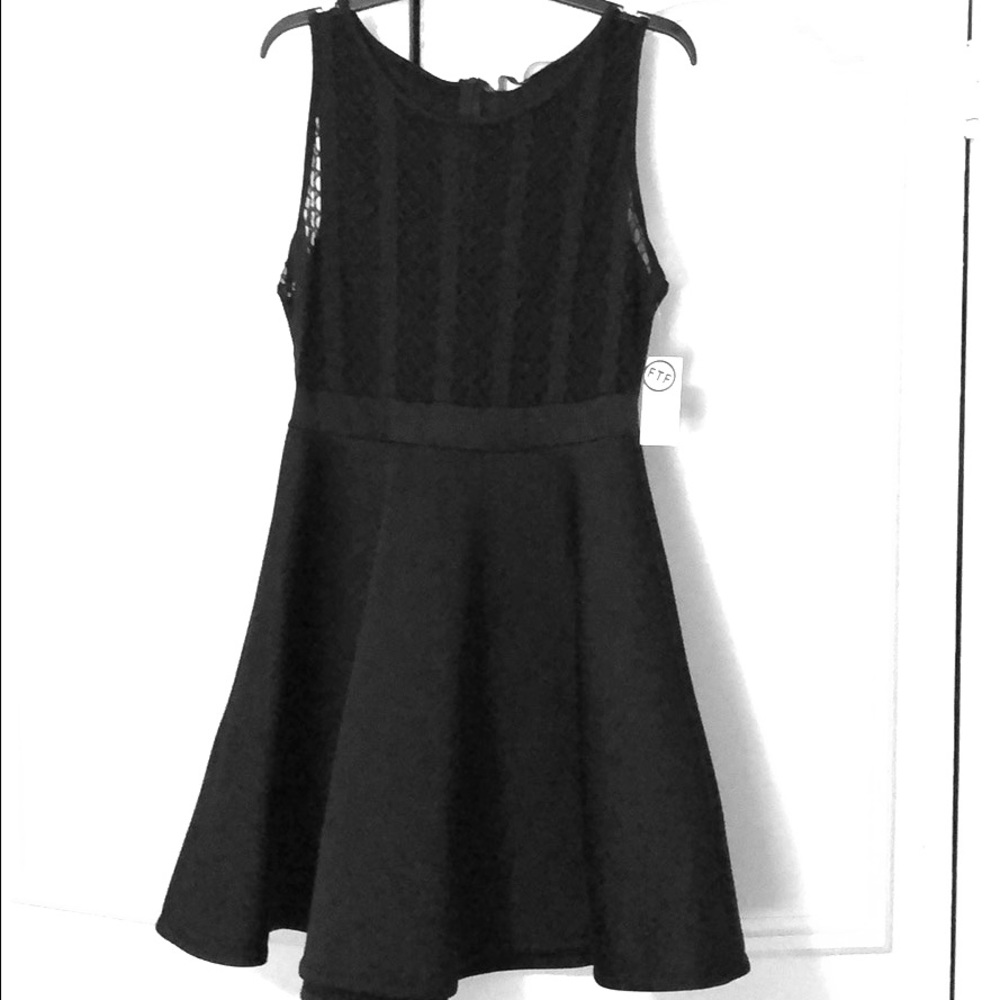 Sexy black formal dress